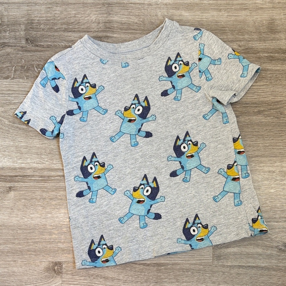 Bluey toddler boys graphic print t-shirt